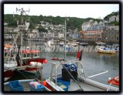 Boats In Looe Harbour